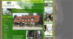Desktop Screenshot of gut-landliebe.de