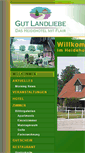 Mobile Screenshot of gut-landliebe.de